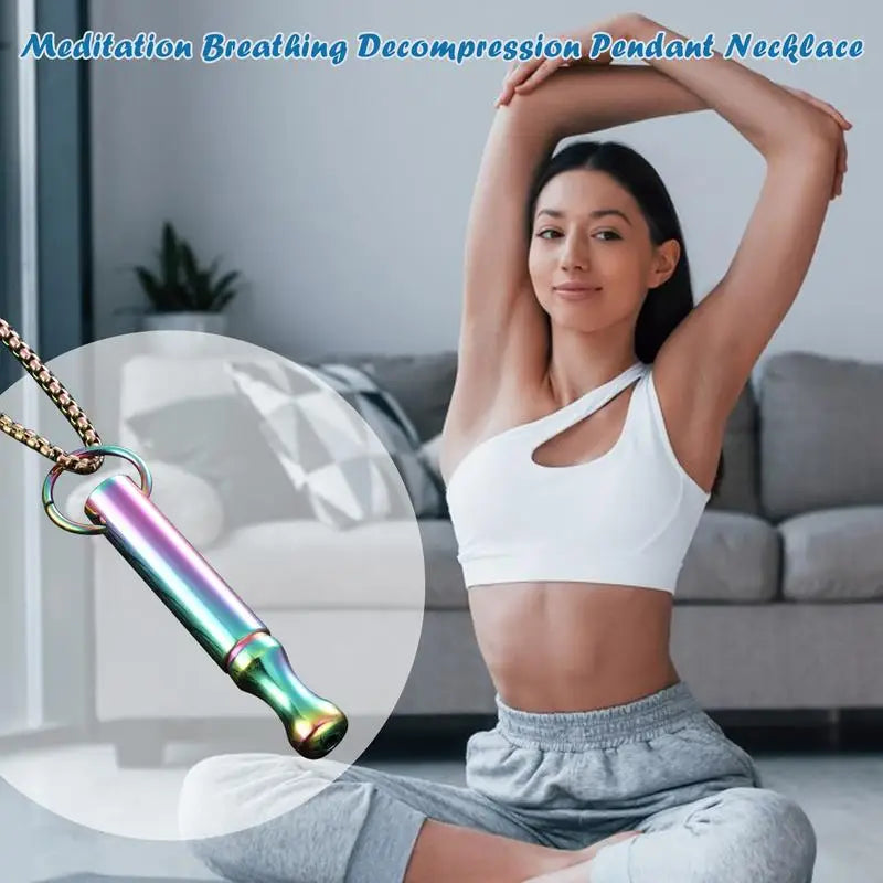 CalmBreath Anxiety Relief Necklace